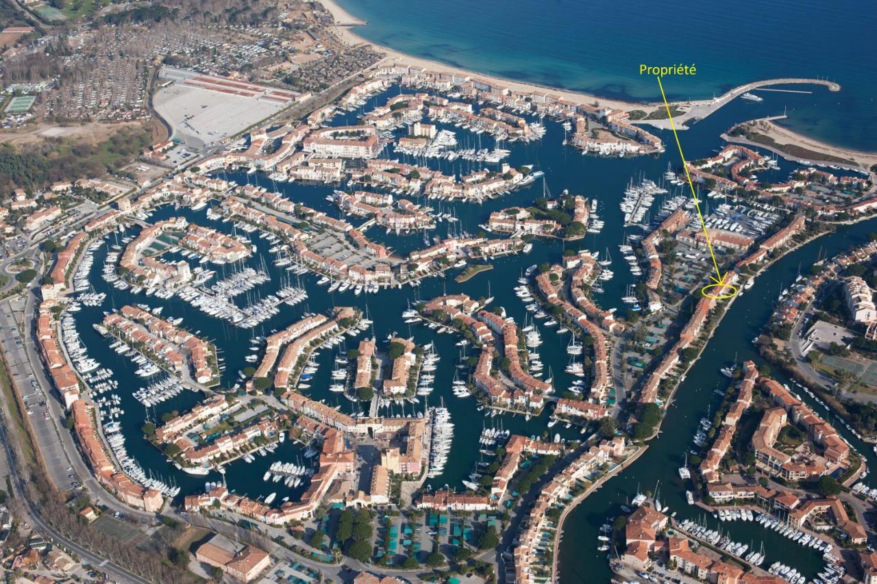 Appartement Centre Port-Grimaud Avec Vue Magnifique Sur La Giscle Esterno foto